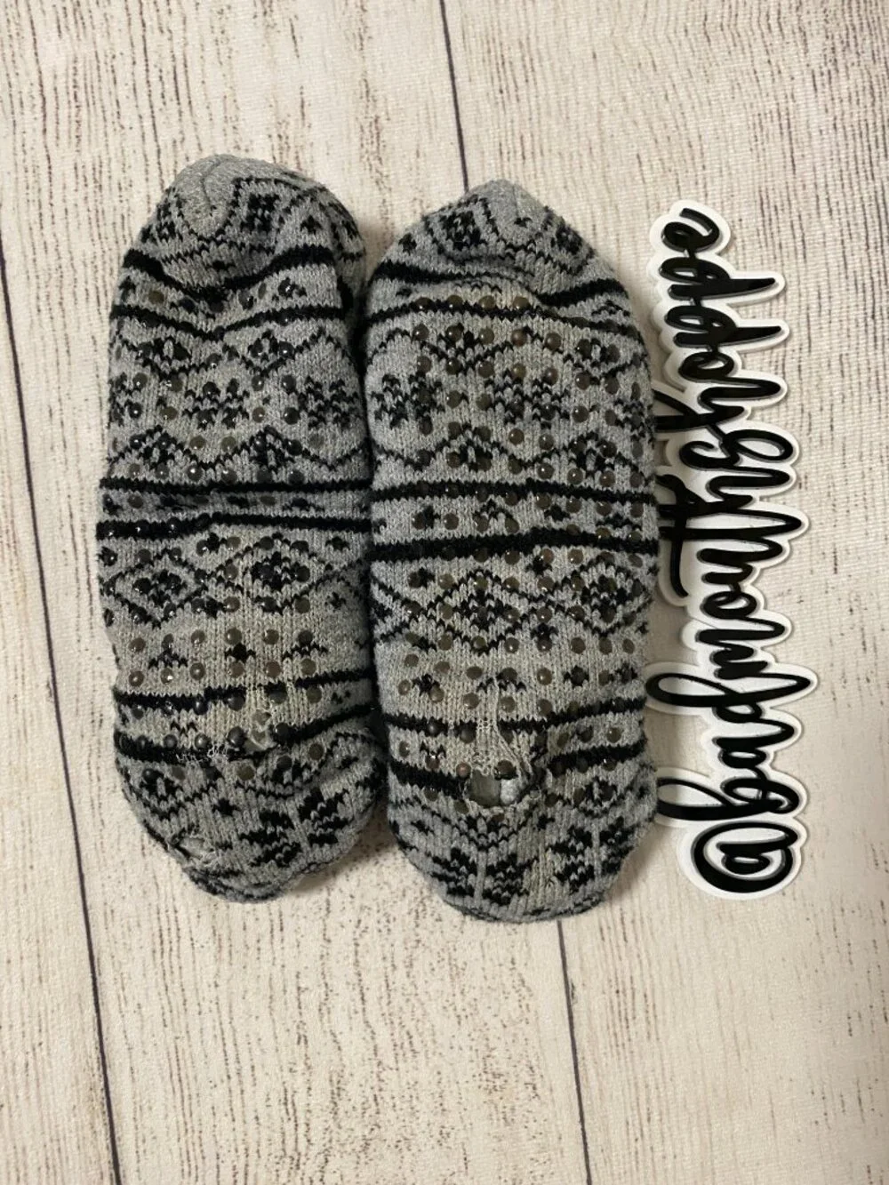 3 Pack Winter Warm Grippy Fuzzy Ankle Slipper Socks - Penguin Polar Bear Panda